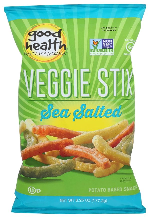 Good Health Sea Salted Veggie Stix 6.25oz 10ct