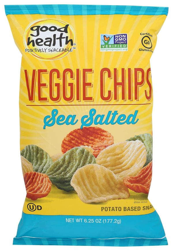 Good Health Sea Salted Veggie Chips 6.25oz 10ct