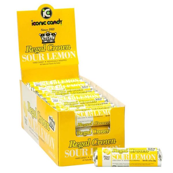 Regal Crown Sour Lemon Roll 1oz 24ct