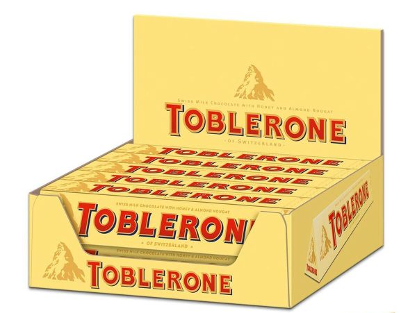 Toblerone Milk Chocolate Bar 3.52oz 20ct