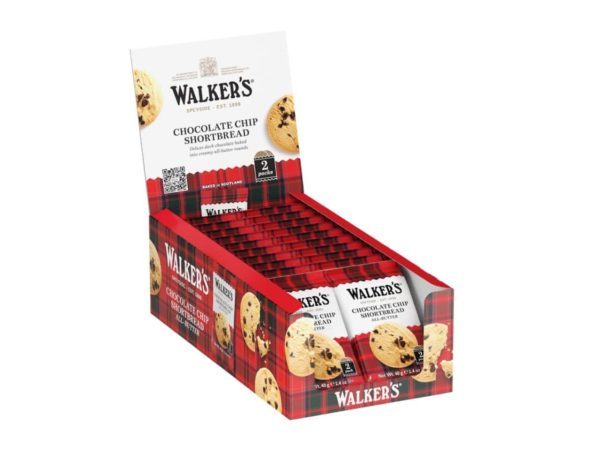 Walker's Chocolate Chip Shortbread 20ct