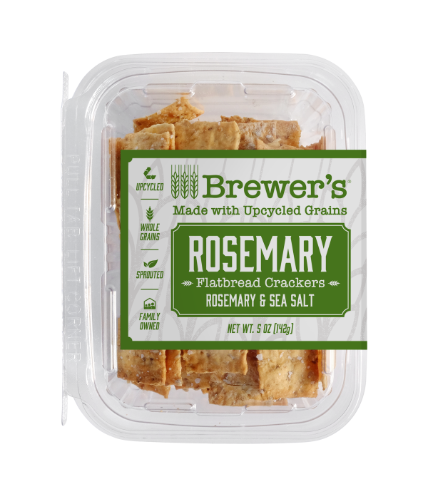 Brewers Rosemary & Sea Salt Flatbread Crackers 5oz 12ct