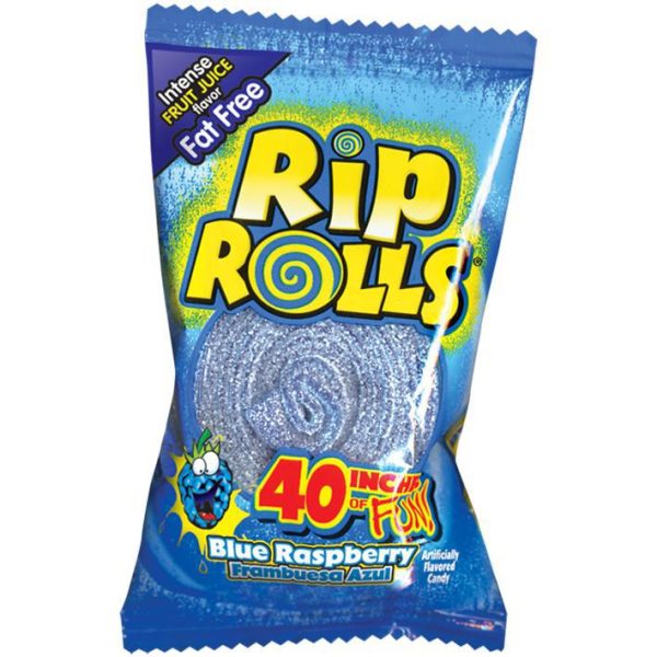 Rip Rolls Blue Raspberry 24ct