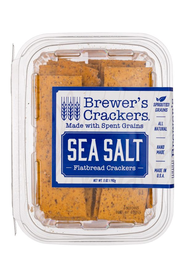 Brewers Sea Salt Flatbread Crackers 5oz 12ct