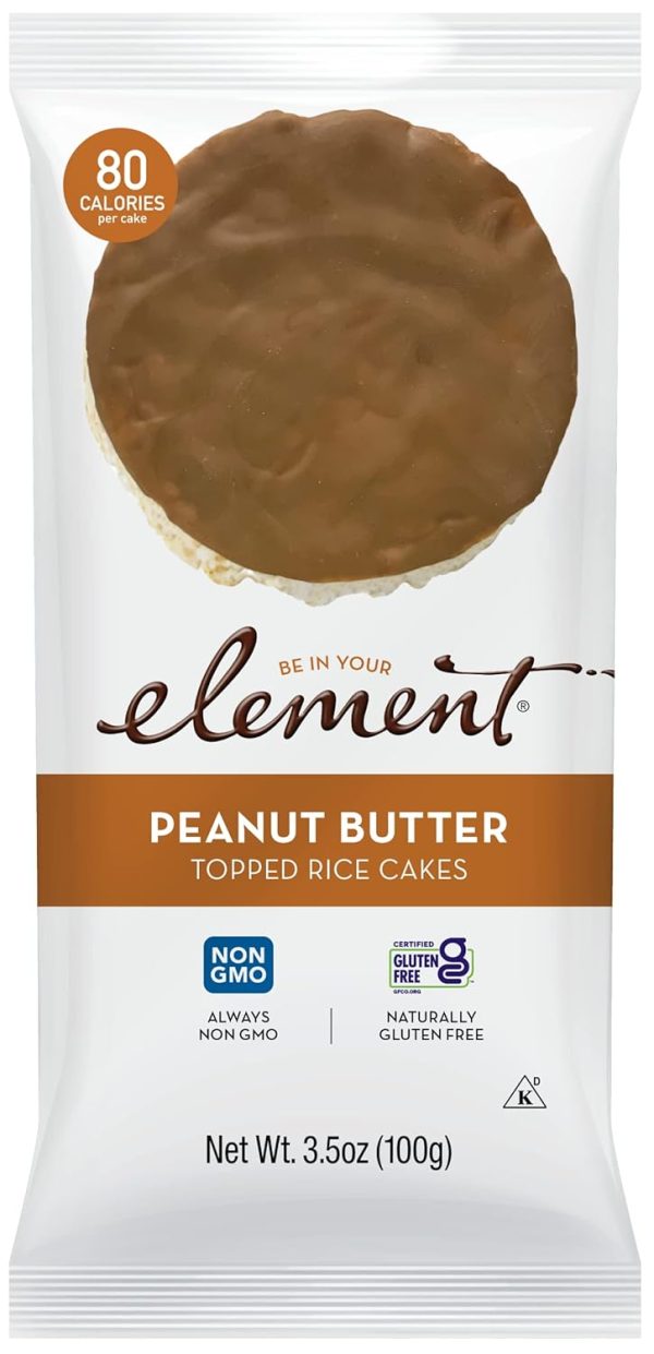 Element Peanut Butter Rice Cakes 3.5oz 6ct