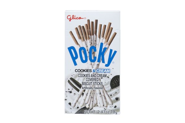 Pocky Cookies & Cream Biscuit Sticks 2.47oz 10ct