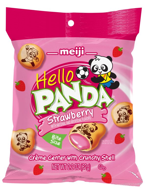 Meiji Hello Panda Strawberry 6ct