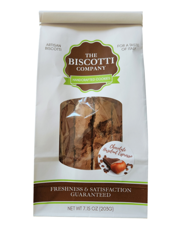 Biscotti Company Chocolate Hazelnut Espresso Biscotti 7.15oz 12ct