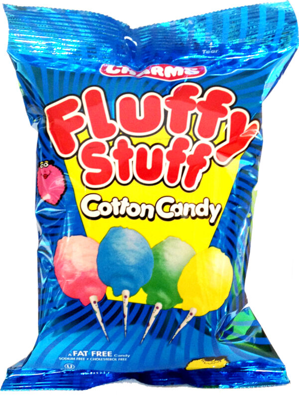 Charms Fluffy Cotton Candy 2.5oz 12ct
