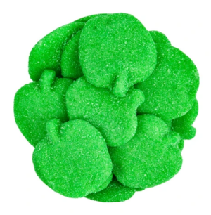 Vidal Gummi Sour Green Apple 4.4lb Bag Bulk