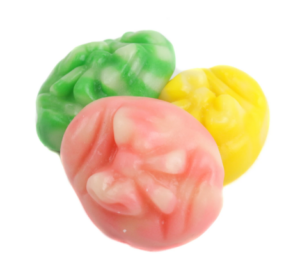 Vidal Swirly Eggs Bulk Gummy Candy 4.4lb Bag Bulk