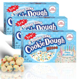 Cookie Dough Bites Birthday Cake 3.1oz Theater Box 12ct