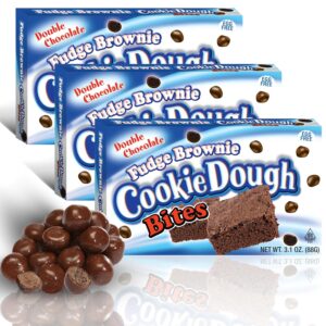 Cookie Dough Bites  Fudge Brownie 3.1oz Theater Box 12ct
