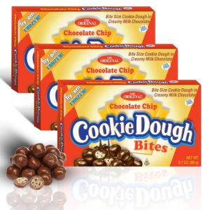 Cookie Dough Bites Original Chocolate Chip 3.1oz Theater Box 12ct