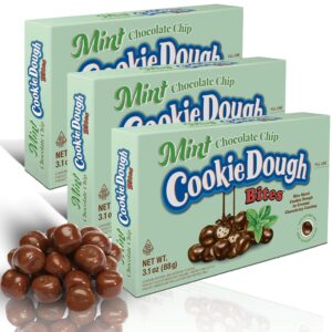Cookie Dough Bites Mint Chocolate Chip 3.1oz Theater Box 12ct