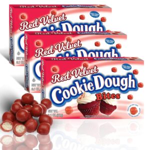 Cookie Dough Bites Red Velvet 3.1oz Theater Box 12ct