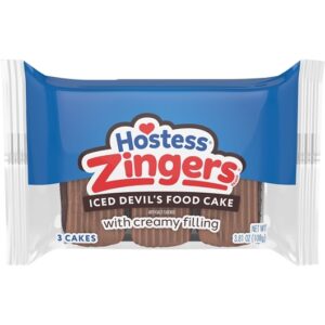 Hostess Iced Devil's Food Cake Zingers 6ct