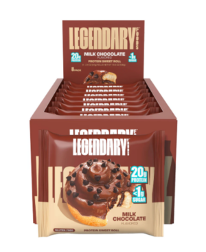 Legendary Foods Milk Chocolate Protein Sweet Roll 8ct