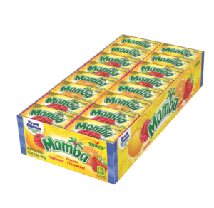 Mamba Original Fruit Chews 0.93oz 48ct