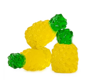 Clever Candy 3D Gummy Pineapples 2.2lb Bulk