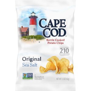 Cape Cod Salted Kettle Chips 1.5oz 56ct