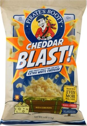 Pirate's Booty Cheddar Blast 4oz 12ct