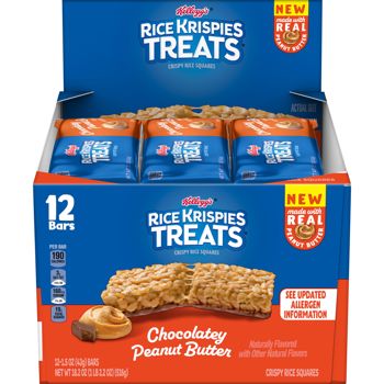 Rice Krispies Treats Squares Chocolatey Peanut Butter 12ct