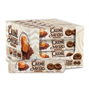 Creme Savers Hard Candy Chocolate and Caramel Creme Rolls 24ct