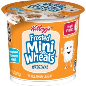 Frosted Mini Wheats Cereal Cups 6ct
