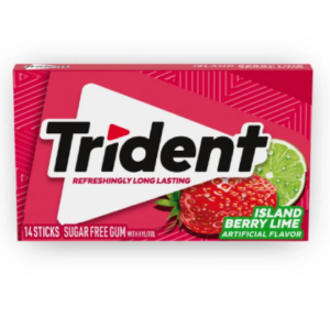 Trident Island Berry Lime Gum 12ct