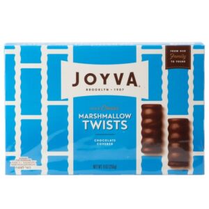 Joyva Chocolate Covered Marshmallow Twists 9oz Box