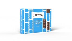 Joyva Chocolate Covered Marshmallow Twists 5lb Box