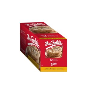 Mrs. Fields White Chunk Macadamia Cookie 2.1oz 12ct