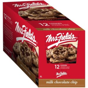 Mrs. Fields Milk Chocolate Chip Cookie 2.1oz 12ct