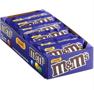 M&Ms Caramel 1.41oz 24ct