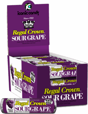 Regal Crown Sour Grape Roll 1oz 24ct