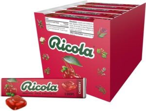 Ricola Cherry Cough Drop Sticks 20ct