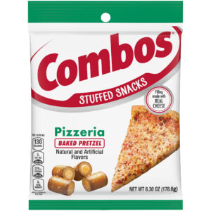 Combos Pizzeria Pretzel 6.3oz Peg Bag 6ct