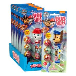 Chupa Chups Pop Ups! Paw Patrol Lollipops 6ct