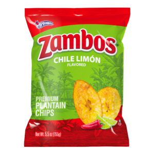Zambos Chile Limon Plantain Chips 5.3oz 24ct