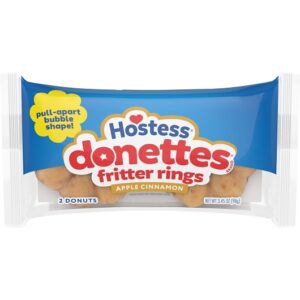 Hostess Apple Cinnamon Donut Fritter Rings 6ct