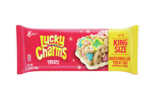 Lucky Charms King Size Marshmallow Treat Bar 1.70oz 12ct