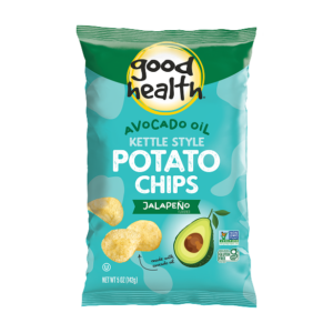 Good Health Avocado Oil Jalapeno Kettle Chips 5oz 12ct