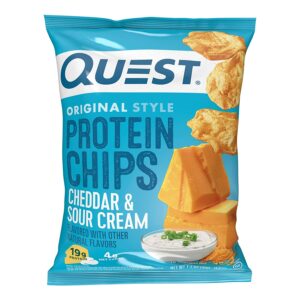 Quest Cheddar & Sour Cream Protein Chips 1.1oz 8ct