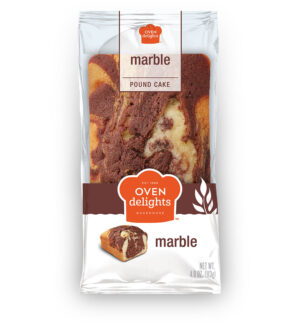 Oven Delights Marble Pound Cake 4oz 6ct