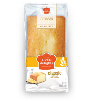 Oven Delights Classic Pound Cake 4oz 6ct