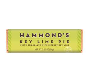 Hammond's Key Lime Pie White Chocolate Bar 2.25oz 12ct