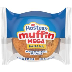 Hostess Banana Mega Muffin 5oz 3ct