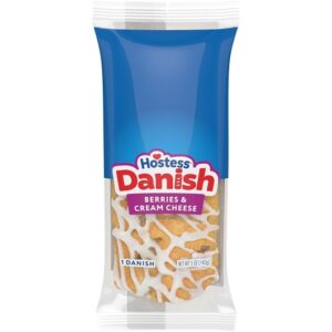 Hostess Berries & Cream Cheese Danish 5oz 6ct
