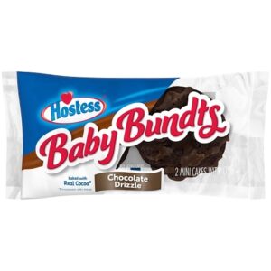 Hostess Chocolate Drizzle Baby Bundts 6ct